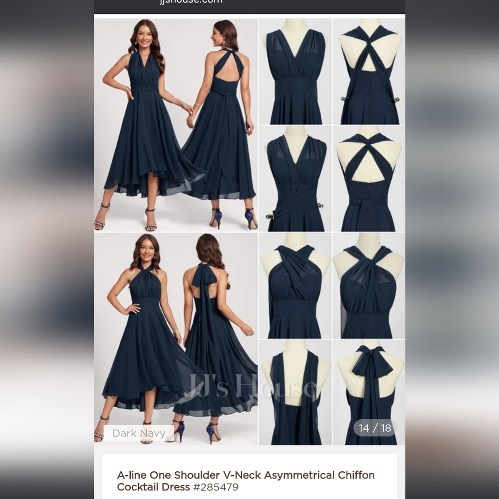 Dusty Rose US size 10 special event dress